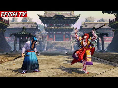 Tachibana Ukyo vs Senryo Kyoshiro (Hardest AI) - Samurai Shodown