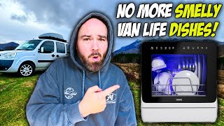 I Put The Hava R09 DISHWASHER in My Camper Van... I CAN’T Go Back!