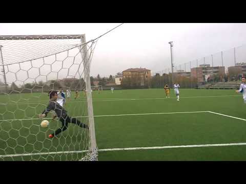 Under 15 Interprovinciali, 9^ Giornata / Parma-Cadeo, 6' st tiro cross di Ruggeri, respinta di piede