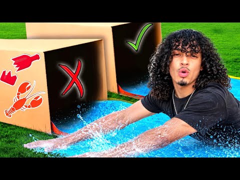DON&rsquo;T Water Slide Into The Wrong MYSTERY Box