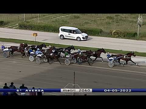 Aversa trotto 4 Maggio 2022 - 6° Corsa