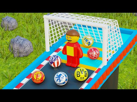 Marble Race Football Clubs - 32 Best Football Teams