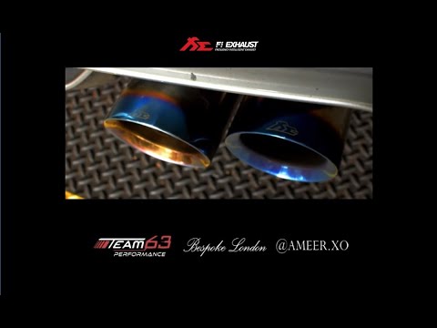 BMW F85 X5M X Fi EXHAUST