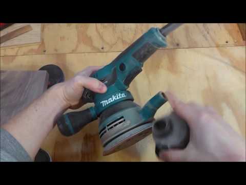 Makita Ekscentrinis šlifuoklis BO5041 125 mm video