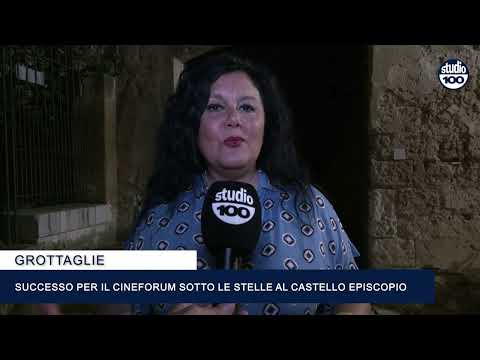 The Cineforum under the stars at the Episcopio Castle was a success.