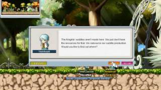 MapleStory GMS - Evan Getting Lv. 50 Mount