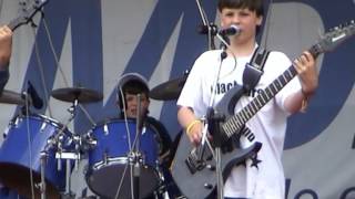 Video Tříprsťácká motopařba Křetín 2014 Blackstars band Chameleon