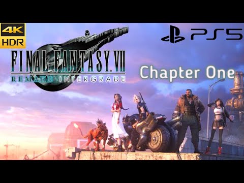 Final Fantasy VII Remake Intergrade (Intermission DLC) 4k 60fps HDR Chapter One