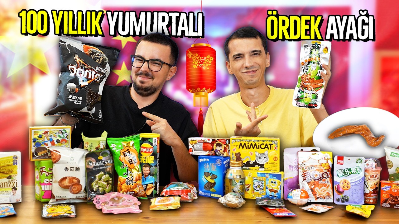 En Kötü Çin Abur Cuburlarını Denedik!