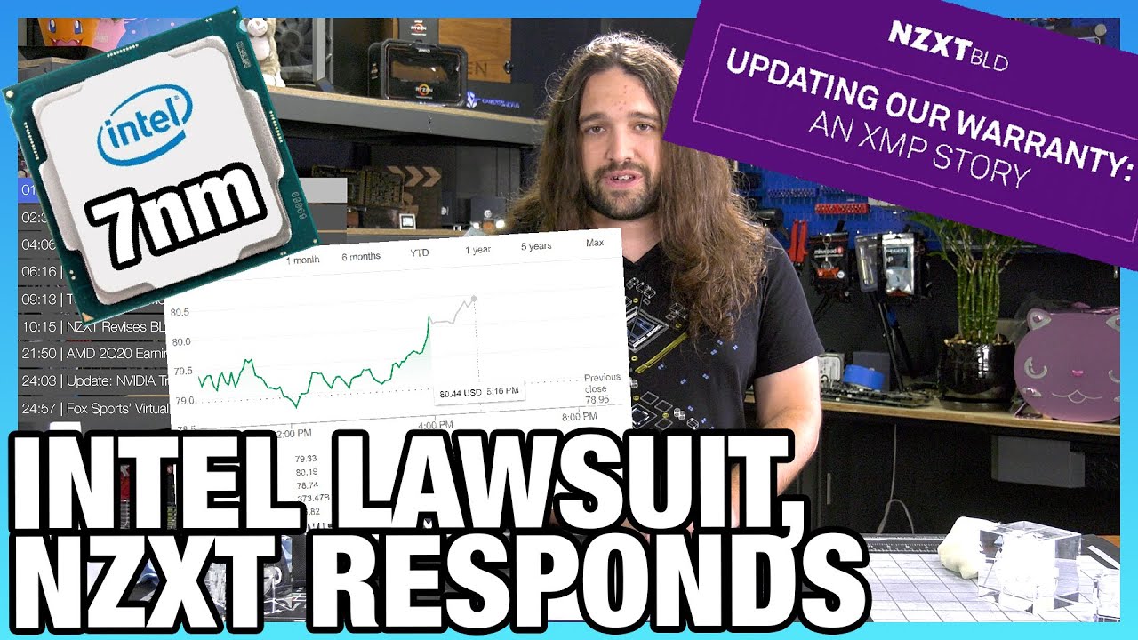 HW News - NZXT BLD Responds to GN, Intel Delay Lawsuit, NVIDIA Really Might Buy ARM