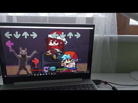 Cute cat mod in FNF!