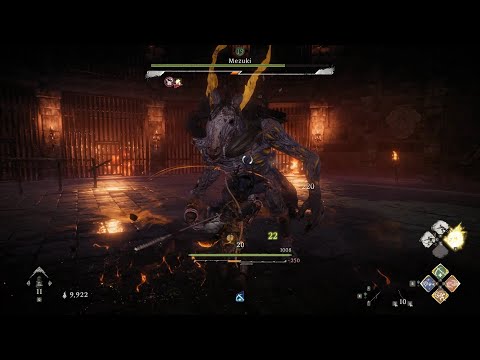 Wo Long: Fallen Dynasty - Mezuki Boss Fight done moderately well