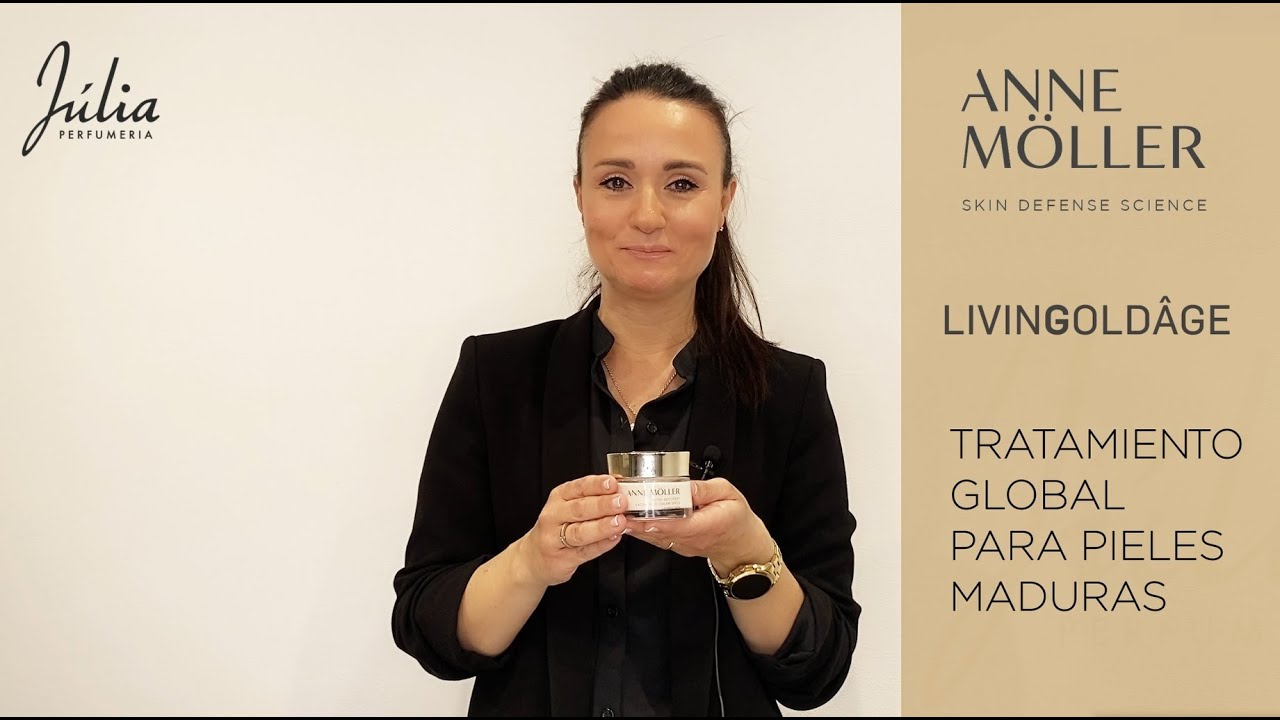 Nueva Línea de tratamiento facial LIVINGOLDÂGE, de Anne Möller