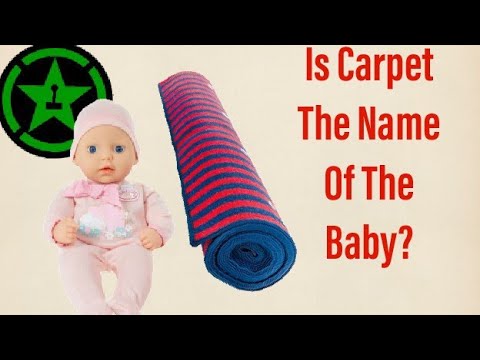 Achievement Hunter: Is Carpet The Name Of The Baby?