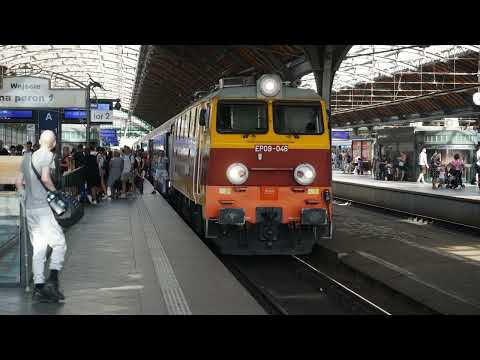 24.07.2022 Wrocław Główny - Lokomotywa EP09-046 z IC ''MATEJKO'', potem EP07-174