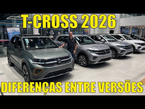 Volkswagen T-Cross 2026 - Differences between versions