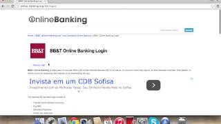 BB&T Online Banking Login | How to Access your Account