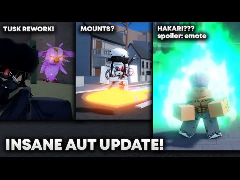 [AUT] NEW TUSK REWORK, NO MORE GACHA? (BIG UPDATE!)