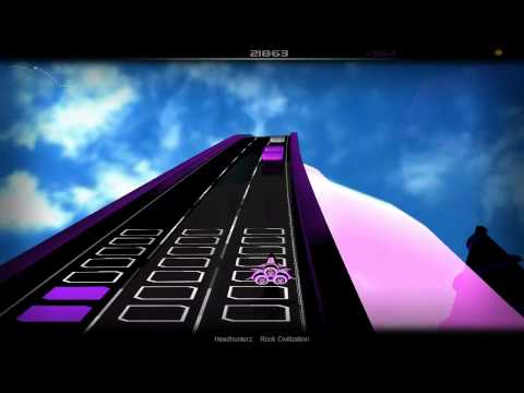 Headhunterz - Rock Civilization(AudioSurf)