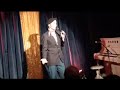 DANIEL AMARD Singing La Java Bleue At Scheinbar Varieté Cabaret Berlin