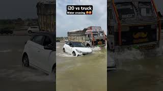 i20 vs truck offroading gone wrong 🥵🥵😰�