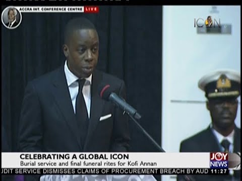 Kofi Annan’s Son Shares Memories Of His Dad - JoyNews (13-9-18)