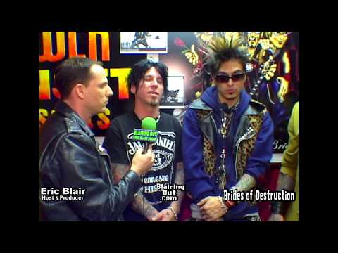 Nikki Sixx ,Tracii Guns & Eric Blair talk Brides Of Destruction 2005