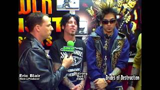 Nikki Sixx ,Tracii Guns &amp; Eric Blair talk Brides Of Destruction 2005