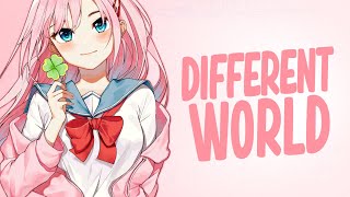 Download lagu Nightcore - Different World - Alan Walker (Lyrics) mp3