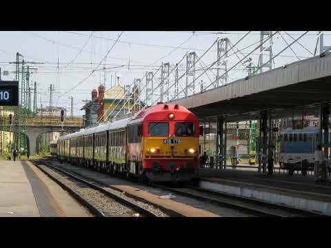 [4K] Venice Simplon-Orient Express Paris-Istanbul in Budapest Nyugati station 28.08.2022