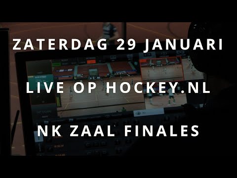 Wie wordt Nederlands kampioen Zaal? Live op hockey.nl 📽