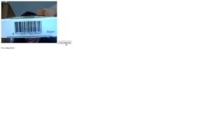 HTML5 barcode scanner