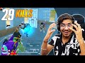 29 KILLS IN A SINGLE MATCH😱| SOLO VS SQUAD GAMEPLAY