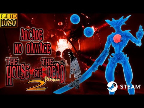 The House of The Dead 2 REMAKE - No Damage - Very Hard & All Civilians Rescue (Arcade)