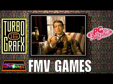 Full Motion Video Games on The TurboGrafx 16 and PC Engine