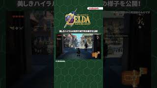 【時オカリメイク】『ゼルダの伝説 時のオカリナ』美しきハイラルの世界や城下町の様子を公開！#ゼルダ #gaming