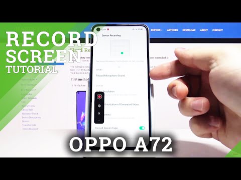 How to Use Screen Recorder in OPPO A72