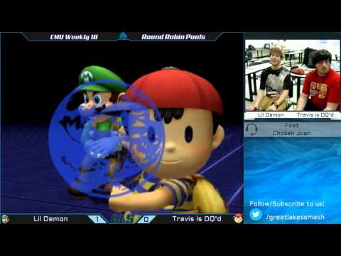 CMU Weekly 18 - Lil Demon (Fox/Mario/Puff) vs. Travis (Ness)
