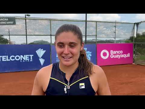 Julia Riera ARG campeona en Guayaquil