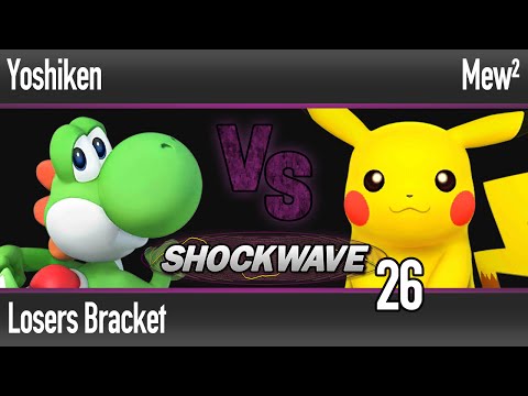 SW 26 Wii U - Yoshiken (Yoshi) vs Mew² (Pikachu, MewTwo) - Losers Bracket