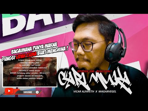 REACTION ! VICAR ALFAYETH X MAGARVEGEL - CARI MUKA