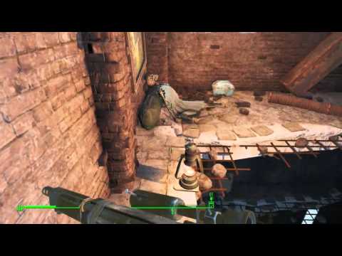 Let's Play Fallout 4 # Survival Part 35 XP Grinding