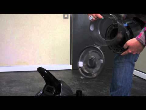 comment demonter aspirateur bosch