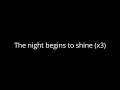 B.E.R. - The Night Begins To Shine (Karaoke)