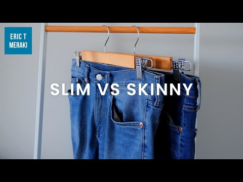 SLIM Jeans vs SKINNY Jeans | The Jeans Fit Guide