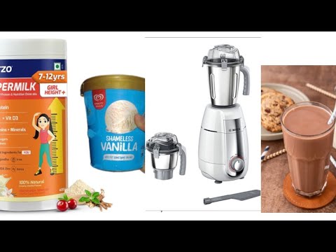 Making chocolate milk shake 🫨 ( with a twist 😁😁)