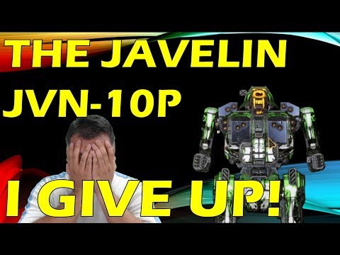 JAVELIN 10P - I GAVE UP ON THIS MECH.