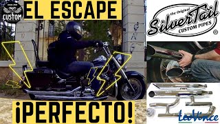Instalación y prueba SILVERTAIL K02 Drag Star 650/XVS 650. Antes y después