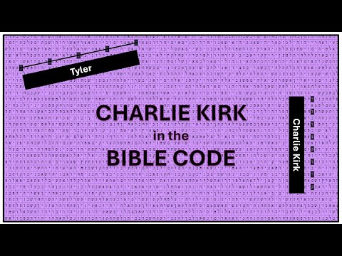 CHARLIE KIRK in the BIBLE CODE