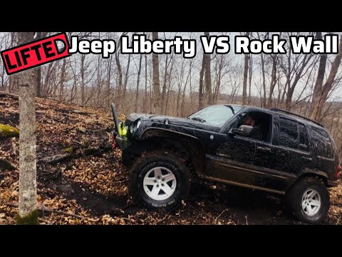 First Time Off-Road in a MODIFIED Jeep Liberty! #offroad  #liberty #jeep #kj